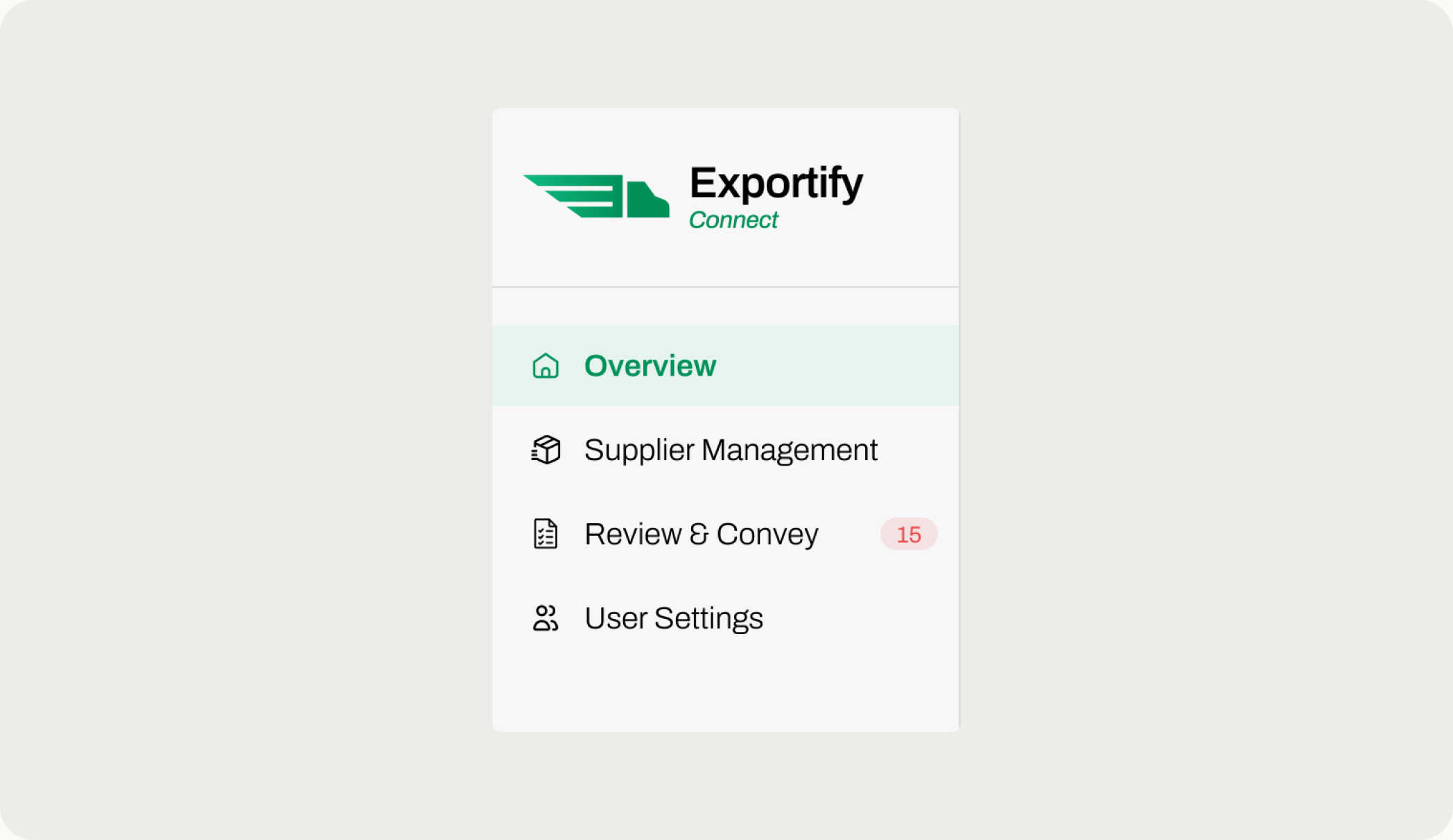 The supplier ID format broken into type, region and number
